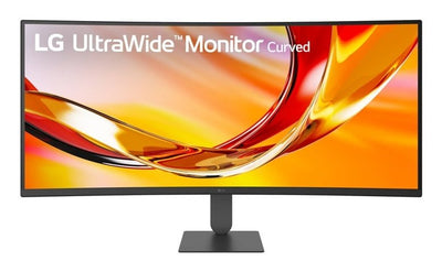 LG Monitor LCD 34 3440 X 1440 Pixels Wide Quad HD Native Aspect Ratio 21:9 LED Curved 34U620B-B — image 1