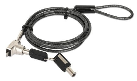 Manhattan Cable 440486 Antirrobo Black Translúcido 1,8M