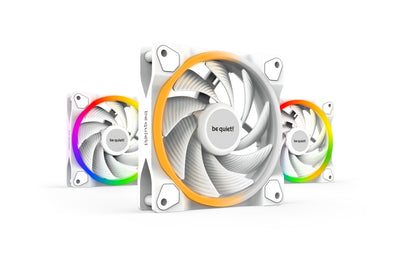 Be Quiet! Light Wings White 120MM PWM High Speed Triple-pack — image 1