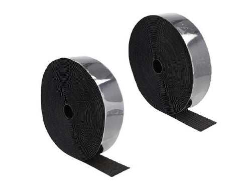 Resistant Tape Velcro Self-adhesive With Haft- And Tape Felpa L 15M X B 50MM Black — image 1
