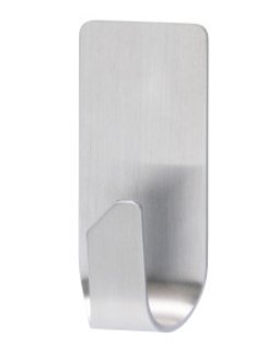 Tesa Powerstrips - Gancho Adhesive Acero Inoxidable Impermeable