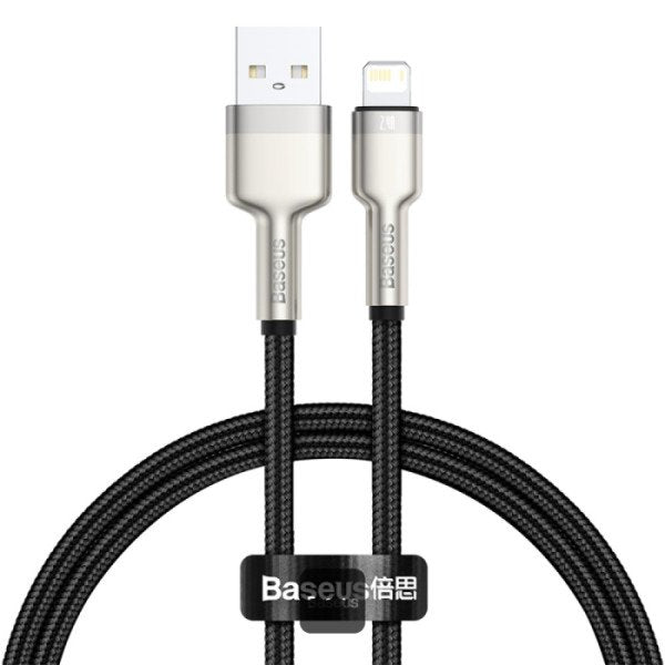 Baseus CALJK-01 Cable Connector Lightning 0,25M Black