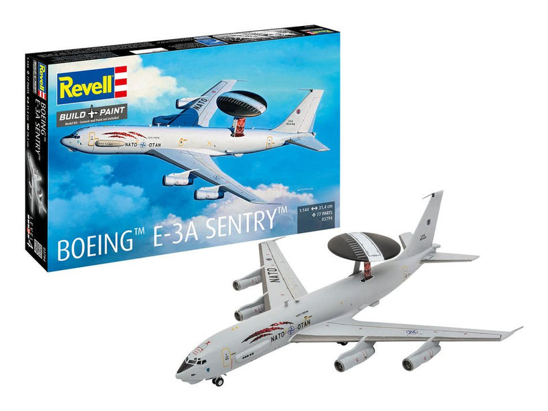 Model Plastic Avión Boeing E-3A Sentry 1:144
