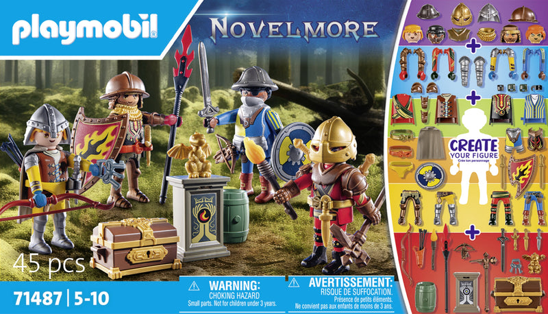 Playmobil 71487 Mis Figuras Caballeros Novelmore, Juguete Construcción