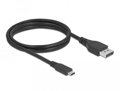 Delock Cable Bidireccional USB Type-c a DisplayPort (dp Alt Mode) 1M — image 1