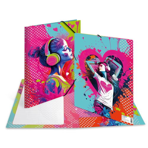 Herma Folders Clasificadoras A4 Cartón Music Girl — image 1