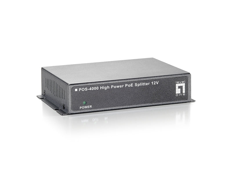 Divisor Levelone POS-4000 1X Fe PoE High Power