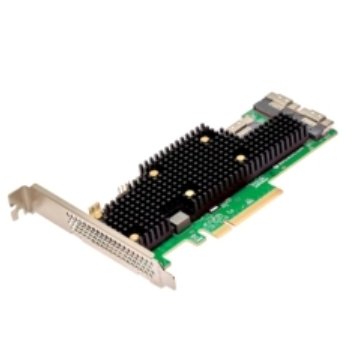 Broadcom Hba 9600-24I Controlador Almacenamiento 24 Canal SATA 6GB/S / Sas 24GB/S / PCIE4.0 (NVMe) PCIE4.0 X8
