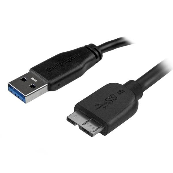 StarTech Cable 0,5M USB 3.0 Slim - a Male a Mi