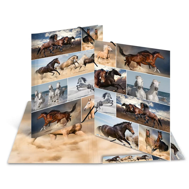 Herma Folder A3 Caballos Cartulina