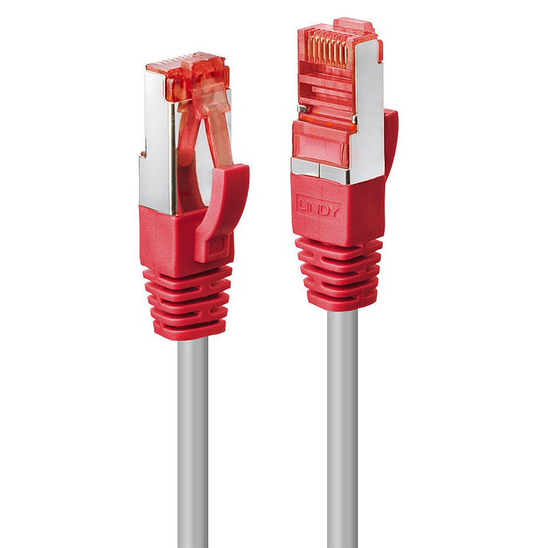 Lindy Network Cable CAT.6 Crossover S/FTP Grey/Red 3.00M