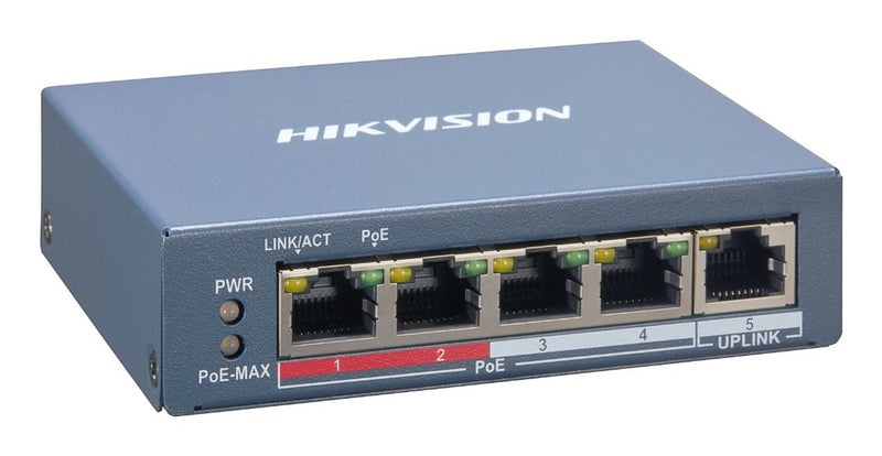 Hikvision Switch DS-3E1309P-EI 8 Port Fast Ethernet Smart PoE