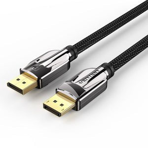 Vention Hcabg 2x DisplayPort Mesko-meski, 8K 60HZ, 1.5M (czarny) — image 1