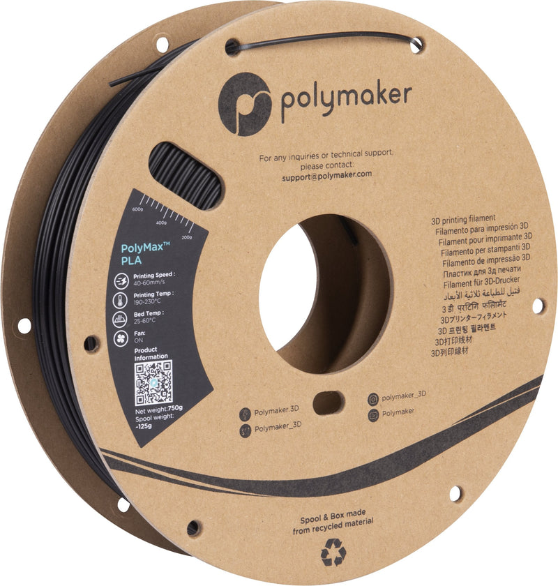 Tough Pla 1,75MM Black 3KG