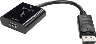 Lindy 41068 Cable 1,5M DisplayPort HDMI Type a Standard Black — image 1