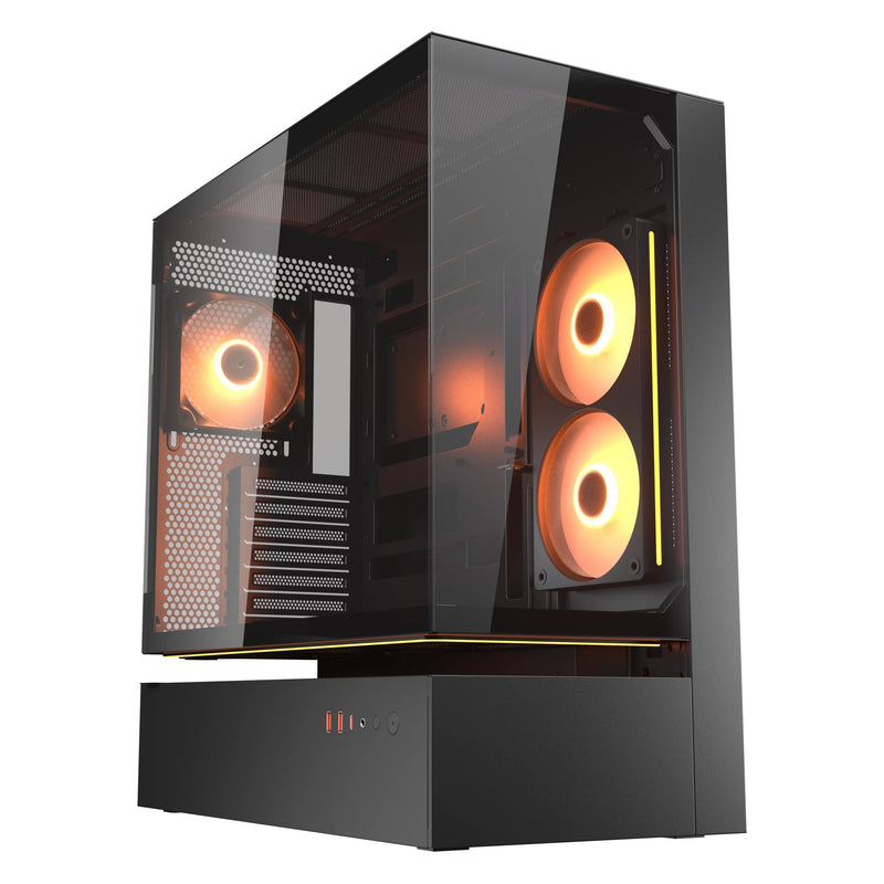 Cougar PC Case Midi-tower CFV235, Argb, Glas, Black