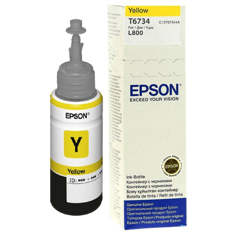 Epson Ink Yellow C13T67344A 673 70ML