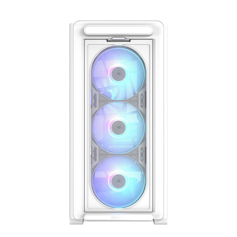 ASUS PC Case A23 Plus Miditower Case Product Features Transparent Panel microATX Miniitx Colour White A23PLUST