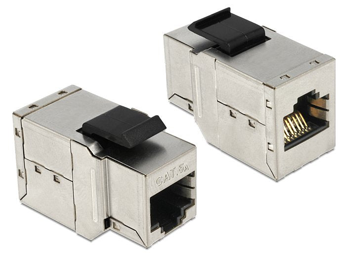 Delock Keystone Module RJ45 Female RJ45 Female CAT.6A