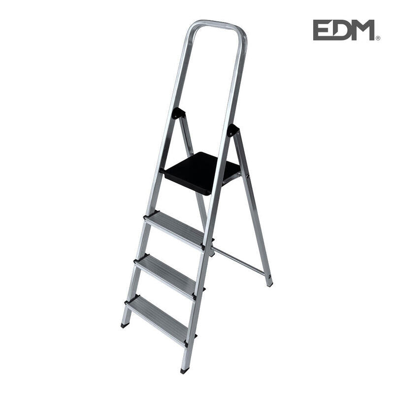 EDM Ladder Domestica Aluminium 4 Peldaños