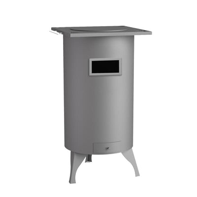 Estufa Leña Circular With Output Humos Rear — image 1