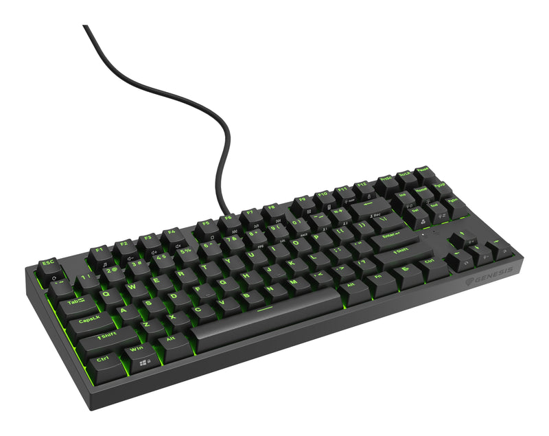 Genesis Thor 404 Tkl Keyboard Set USB QWERTY English Ee. Uu. Black