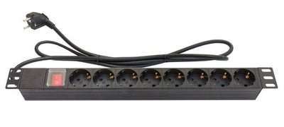 Alcasa GC-N0076 Base Múltiple 1,8M 8 Salidas AC Indoor Black — image 1