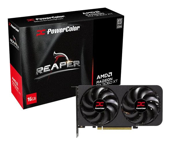 Powercolor Graphics Card Radeon Rx 9060 Xt Reaper 16GB RX9060XT 16G-A