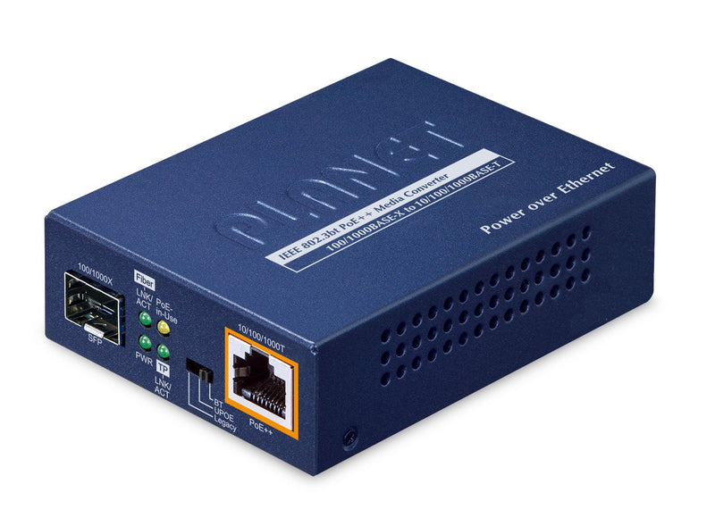 Planet 1-PORT 100/1000X Sfp To Convertidor Medio Blue
