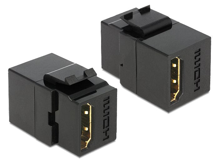 Delock 86366MÓDULO Keystone HDMI Female HDMI Female Black