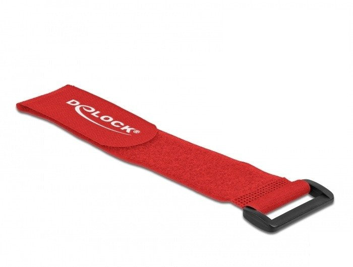 Delock 19535 Presilla Cable Ties Adherentes Cables Red 3 Pieces
