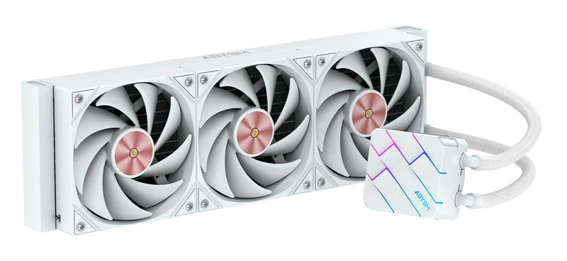 Abysm Refrigeracion Liquida CPU Oceanic Tide 360 ARGB 3 Fans 120MM - Iluminacion ARGB - Pump 2500RPM -