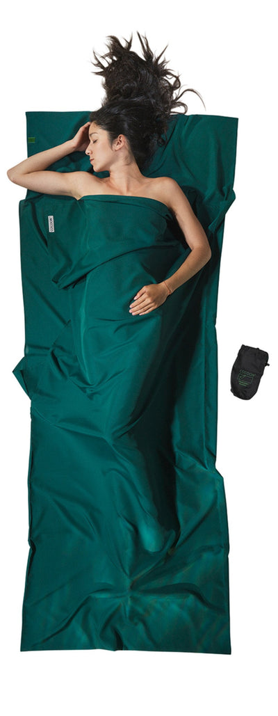 Cocoon Saco Dormir Travelsheet Rectangular Poliéster Green — image 1