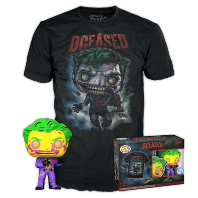 Set Figure Pop & Tee DC Comics Joker Size L — image 1