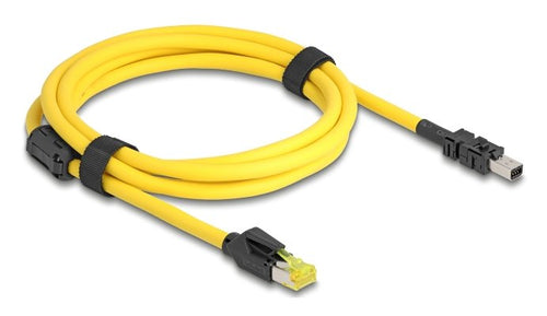 Delock Cable RJ45 Mecker CAT.6 Zu Mini I O8 Pin D-form TYP2 — image 1
