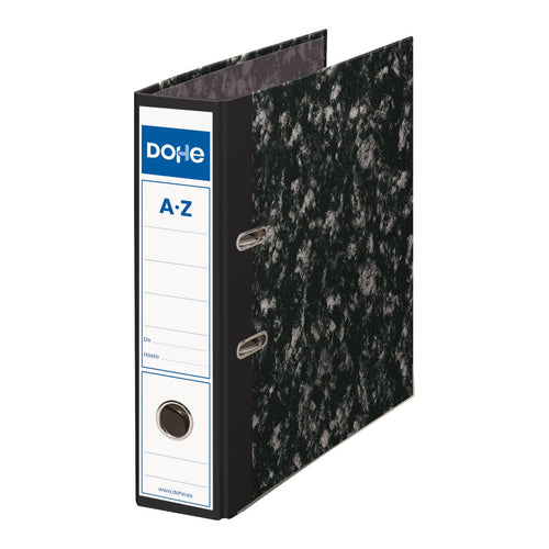 Dohe Ring Binder Archinovo Lever A4 Lomo Wide Rado Black Jaspeado — image 1
