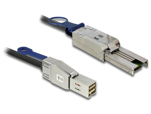 Delock 83735 Cable Mini Sas HD SFF-8644 Mini Sas SFF-8088 3M — image 1
