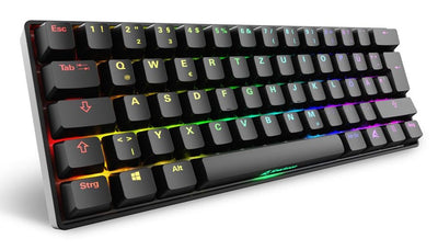 Sharkoon Skiller SGK50 S4 GEN2, Keyboard Gaming Black Disposición de, Yellow Gateron 4044951041923 — image 1