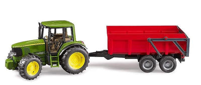 Bruder Vehículo John Deere 6920 With Remolque Tilting 2057 — image 1
