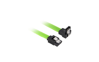 Sharkoon SATA 3 Cable SATA 0,45M SATA 7-PIN Black Green — image 1