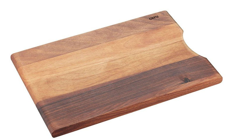 Gefu Enno Tabla Kitchen Cortar Rectangular Wood Nuez, Wood