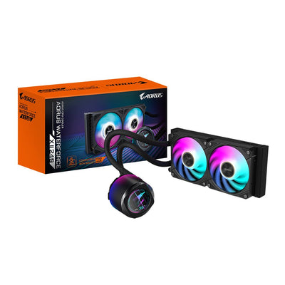Gigabyte Aorus Waterforce X Ii 240 Processor Sistema Refrigeración Líquida Todo Uno 12CM Black — image 1