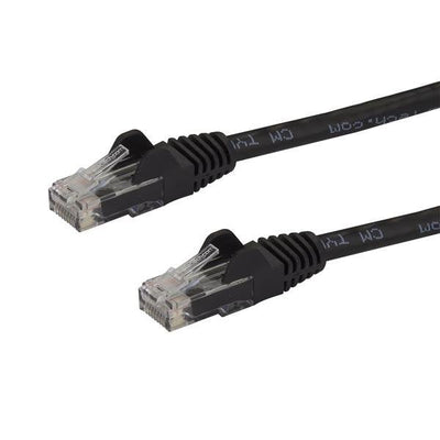 7.5M CAT.6 Cable Black Cabl Snagless - 24 Awg Copper Wire — image 1
