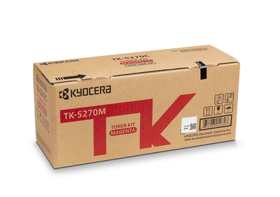 Kyocera Genuine Toner Tk 5270M, Magenta Genuine Kit Toner Ecosys M6230CIDN, M6630CIDN, P6230CDN — image 1
