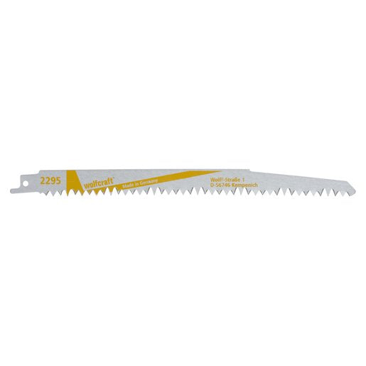 Wolfcraft Pack 2 Hojas Sierra Sable Cv, Madera Basto, Longitud 230MM 2295000