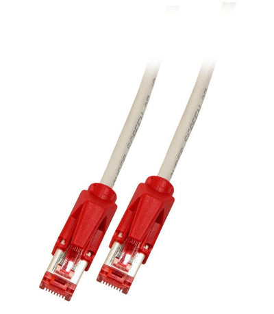 Efb RJ45 Network Cable CAT.6 S FTP Lszh Draka UC900 TM21ROJO Crossed Grey 2M — image 1