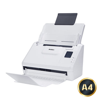 Avision AD340GWN Scanner With Alimentador Automatic Documentos (adf) 1200 X 1200 DPI A4 White — image 1
