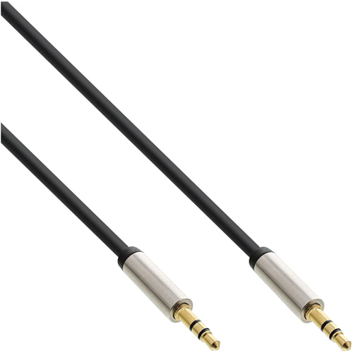 Inline® Slim Cable Audio 3.5MM Male / Male, Stereo, 5M — image 1