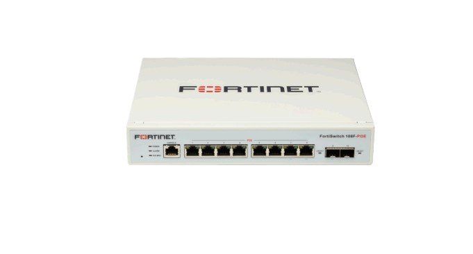 Fortinet Switch Gestionable Fortiswitch 108F-FPOE 10P 8XGE PoE + 2XSFP L2 +