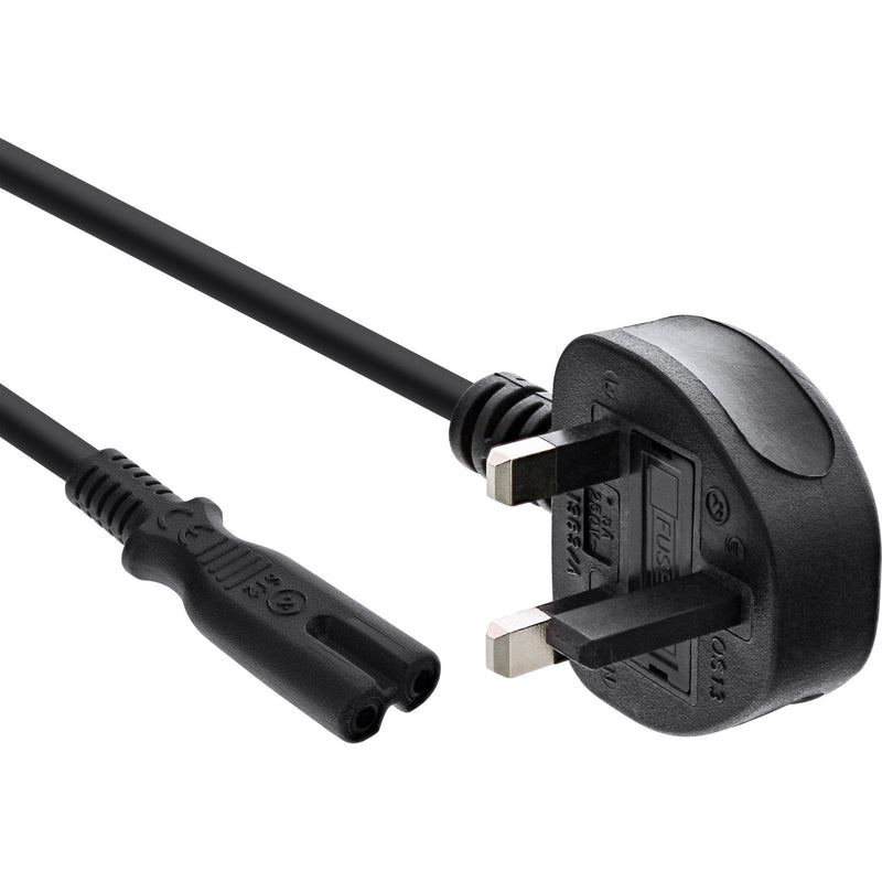 Inline Cable Power Plug Network Inglaterra a Plug Euro 8 1,8M